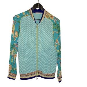 Aldomartins Floral Patterned Zip-Up Jacket/Cardigan
